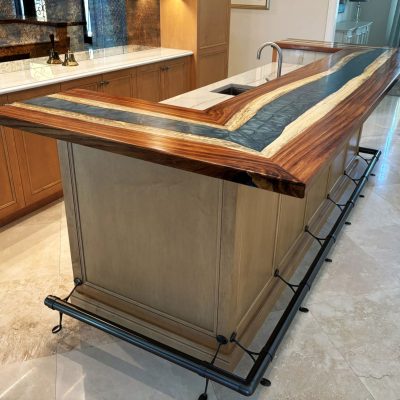 Custom Live Edge Countertops in Naples, FL | Naples Live Edge Wood