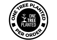 One Tree Planted Per Order logo